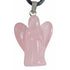 Pendentif ange quartz rose Brésil A 20mm - La Boite à Cailloux