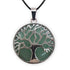 Pendentif arbre de vie aventurine verte Brésil A - La Boite à Cailloux