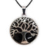 Pendentif arbre de vie onyx Brésil A - La Boite à Cailloux