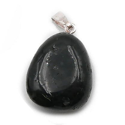 Pendentif astrophyllite Norvège A (pierre roulée) - La Boite à Cailloux