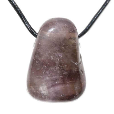 Pendentif Auralite-23 Canada A (pierre trouée) + cordon