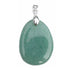 Pendentif aventurine verte Brésil A (pierre plate) - La Boite à Cailloux