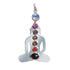 Pendentif bouddha 7chakras argent 925 - La Boite à Cailloux
