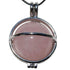 Pendentif boule quartz rose dans cage - La Boite à Cailloux