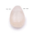 Pendentif calcite jaune Mexique A (pierre trouée) + cordon - La Boite à Cailloux