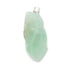 Pendentif calcite verte Mexique A acier inoxydable (pierre brute) - La Boite à Cailloux