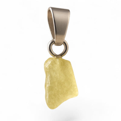 Pendentif chrysobéryl boucle argent 925