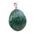 Pendentif Chrysocolle Pérou AA (pierre roulée) - La Boite à Cailloux