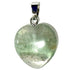 Pendentif coeur fluorine multicolore Chine A 20mm - La Boite à Cailloux