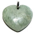Pendentif coeur jade de Birmanie AA (25mm) - La Boite à Cailloux
