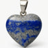 Pendentif coeur lapis lazuli Afghanistan AB 20mm - La Boite à Cailloux