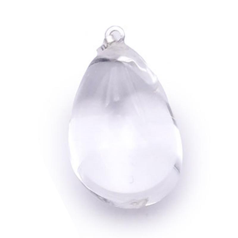 Pendentif cristal de roche Brésil AA (pierre roulée) - La Boite à Cailloux