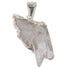 Pendentif cristal de roche brute - La Boite à Cailloux