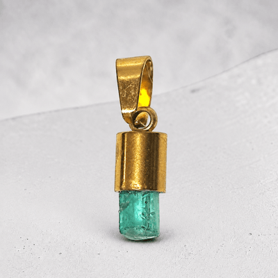 Pendentif Émeraude Colombienne AAA