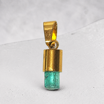 Pendentif Émeraude Colombienne AAA