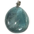 Pendentif fluorine bleue vert Chine AA (pierre roulée) - La Boite à Cailloux