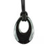 Pendentif "GoGo" hématite + cordon - La Boite à Cailloux