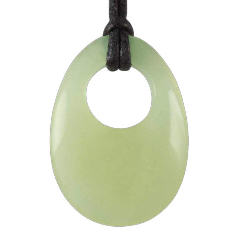 Pendentif "GoGo" jade de Chine A - La Boite à Cailloux
