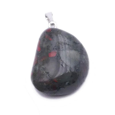 Heliotrope pendant Brazil A (rolled stone)