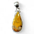 Pendentif Jaspe Bumble Bee (Eclipse) Indonésie AAA argent 925 - La Boite à Cailloux
