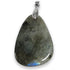 Pendentif labradorite Madagascar AB (pierre plate) - La Boite à Cailloux