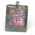 Pendentif labradorite violette Madagascar AA+ rectangle 35 - 45mm - La Boite à Cailloux