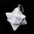Pendentif Merkaba howlite Zimbabwe A - La Boite à Cailloux
