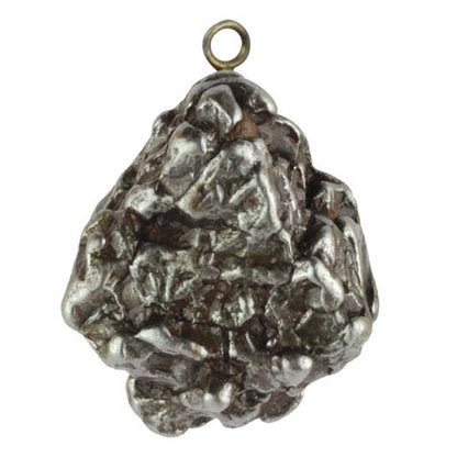 Pendentif météorite Campo del Cielo, Argentine (L) - La Boite à Cailloux