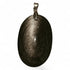 Pendentif obsidienne argentée Mexique AAA - La Boite à Cailloux