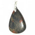 Pendentif obsidienne cacahuète (Peanuts) Mexique AA argent 925 - La Boite à Cailloux