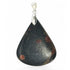 Pendentif obsidienne cacahuète (Peanuts) Mexique AA argent 925 - La Boite à Cailloux
