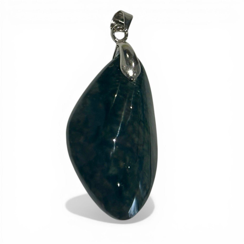 Pendentif obsidienne mentogochol Mexique AAA - La Boite à Cailloux