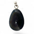 Pendentif obsidienne oeil céleste sertie Mexique AAA argent 925 - La Boite à Cailloux