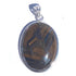 Pendentif oeil de fer Afrique du Sud AA argent 925 - La Boite à Cailloux