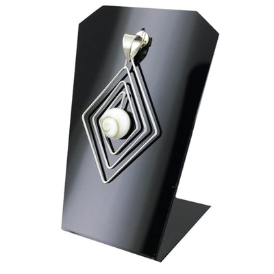 Eye of Saint Lucia pendant (diamond) 925 silver