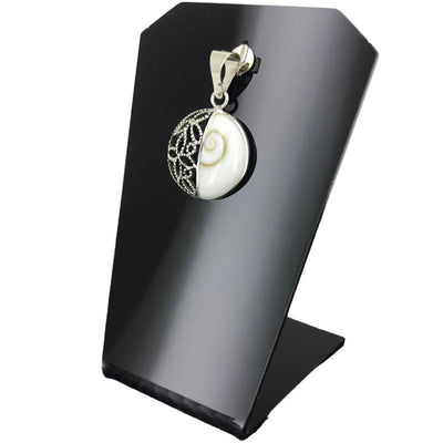 Eye of Saint Lucia (Ying Yang) pendant in 925 silver