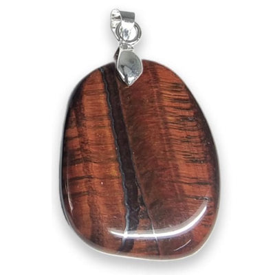 Colgante ojo de halcón de Sudáfrica A (piedra plana)