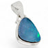 Pendentif opale doublet Australie AAA argent 925 - La Boite à Cailloux