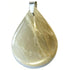 Pendentif pierre de lune beige Inde AA goutte 35 - 45mm - La Boite à Cailloux