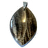Pendentif pierre de lune noire Inde AA forme libre 35 - 45mm - La Boite à Cailloux