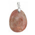 Pendentif pierre de soleil Inde A (pierre plate) - La Boite à Cailloux