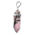 Pendentif pointe biterminée rhodonite Madagascar A - La Boite à Cailloux