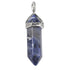 Pendentif pointe biterminée sodalite Brésil A - La Boite à Cailloux