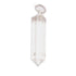 Pendentif pointe cristal de roche Brésil A - La Boite à Cailloux