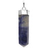 Pendentif pointe sodalite Brésil A plaqué argent - La Boite à Cailloux
