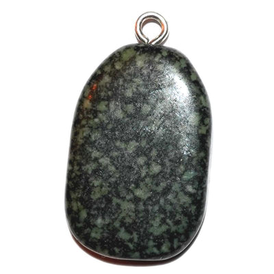 Colgante de pórfido verde griego A (piedra plana)