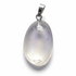 Pendentif quartz angel aura Brésil A pierre roulée boucle argent 925 - La Boite à Cailloux