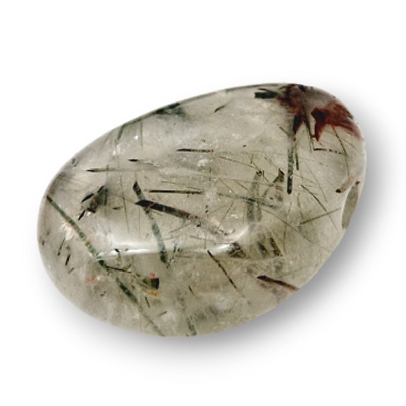 Pendentif quartz avec inclusions d&