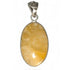 Pendentif quartz hématoide Brésil AA argent 925 - La Boite à Cailloux