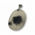 Pendentif quartz mousse Brésil AA argent 925 - La Boite à Cailloux